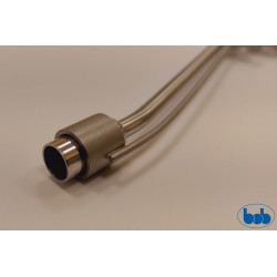 Ligator wygięty do góry do ssaka 8-16mm